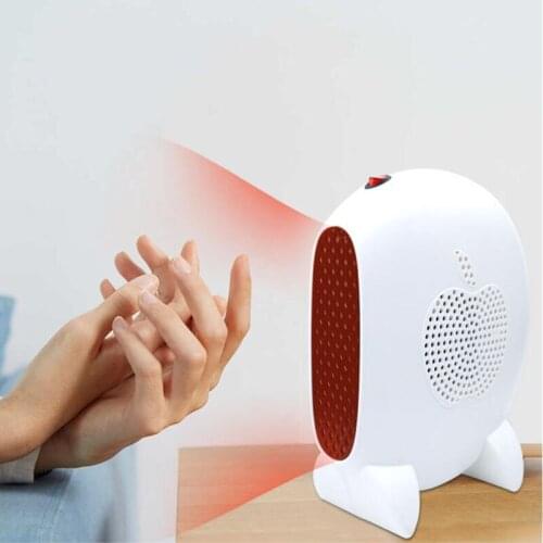Electric Heater fan Mini pocket Plug-in Personal fast Space hand foot Warmer Indoor Heating Camping Thermostat