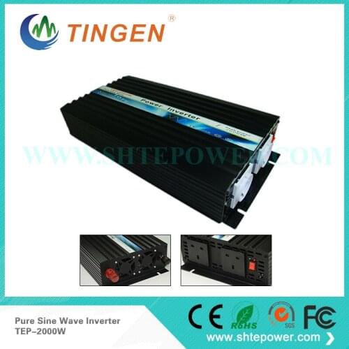 DC 48V/AC 220V 2KW Pure sine wave power invertor(MAX 4KW)
