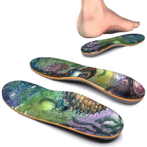 Creative Designed Work Insoles All-Day Shock Absorption and Reinforced Arch Support that Fits in Work Boots and More