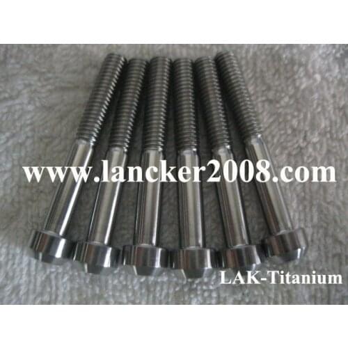 M6x45 Gr5 Titanium trox socket cap screw/bolts for Motor parts