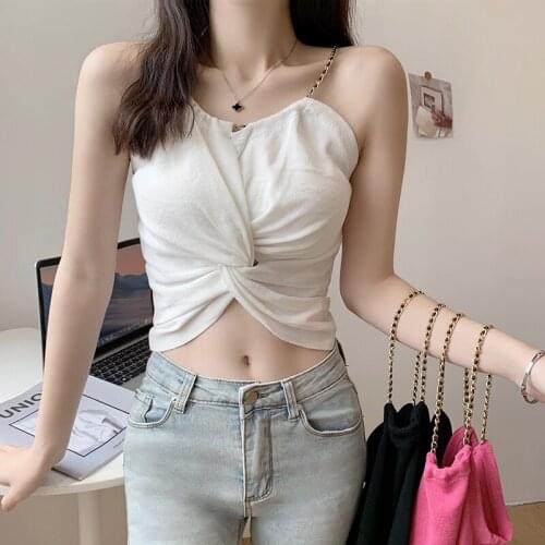 Camisole Weep Yafeng Anti Emptied Underwear Bottoming Ride Hong Kong-Style Tube Top Womens 2021 Summer