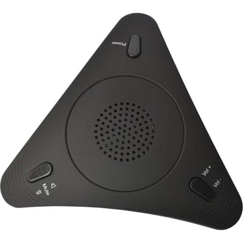 Conference Microphone USB 360° Omnidirectional Desktop Stereo Mic for