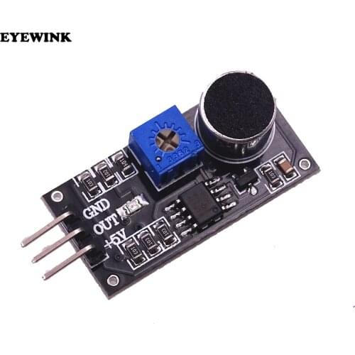 Sound Detection Sensor Modulo LM393 for Arduino Para Som Condenser Sonido Electret Transducer Module Modulo Sensor Vehicle Kit