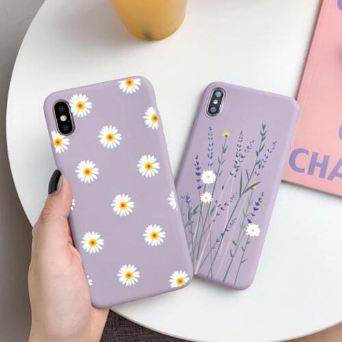Soft TPU Case For Xiaomi Poco F3 X3 NFC Redmi Mi Note 10 10S 10T 11 9 9S SE 9A 9C 8 8T 7 5 Lite Pro Max Cute Cartoon Daisy Funda