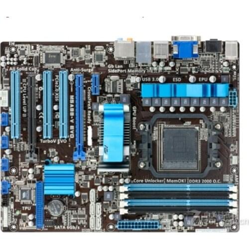 Original motherboard for ASUS M5A88-V EVO DDR3 Socket AM3+ 16GB Desktop motherborad