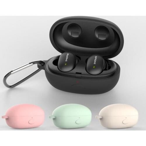 Silicone Earphone Carrying Case For Xiaomi 1MORE Stylish True Wireless In-Ear Headphones Shockproof Protective Shell Case Cover