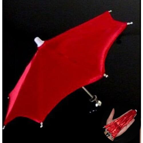 Super Mini umbrella in 21cm (3 colors: red/white/yellow) Magic Tricks Stage Clsoe Up Magia Appearing Magie Gimmick Props