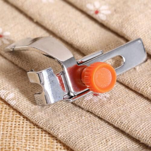 1Pc Adjustable Rigid Zipper Foot Household Electric Sewing Machine Low Shank Presser Foot Feet for Singer Brother Janome Juki