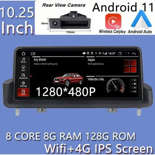 10.25" 6+128GB Car Radio Android 10.0 Navigation Stereo Player Video GPS For BMW 3 series E90 E91 E92 E93 2005 - 2012