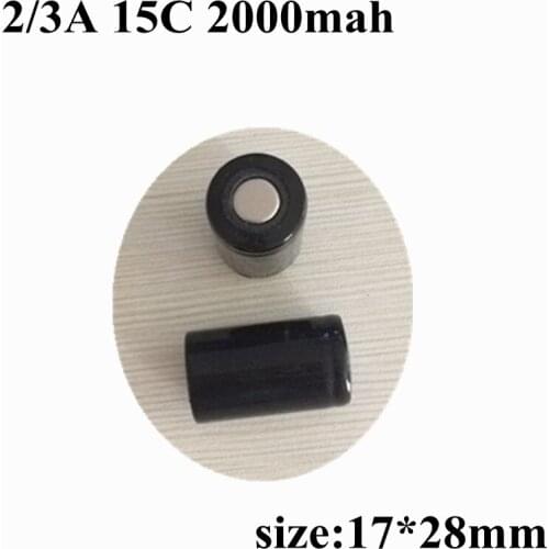 10pcs/lot 2/3A nimh 17280 battery 15C discharger ni-mh 1.2v battery for remote control electric toys rc car boat flashlight 2/3A