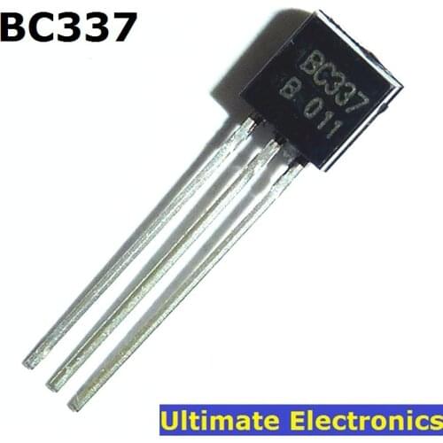 100pcs BC337 NPN TO-92 500MA 45V Transistor