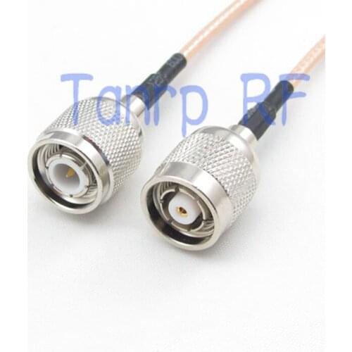 20inch TNC male plug to RP TNC male RF adapter connector 50CM Pigtail coaxial jumper cable RG316 extension cord
