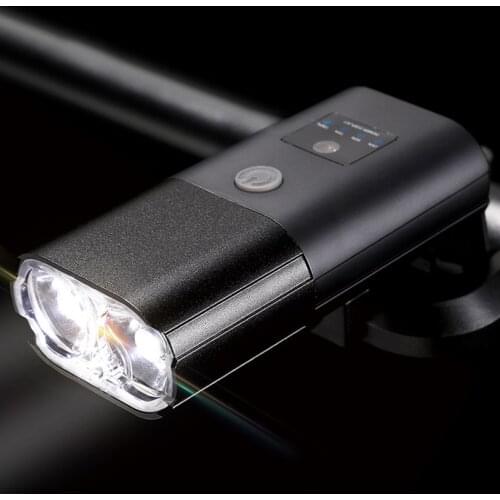 3 in 1 Horn Lamp Power Bank Bicycle Light Headlight Rechargeable Mountain Bike Horn Light Night Riding Glare Flashlight