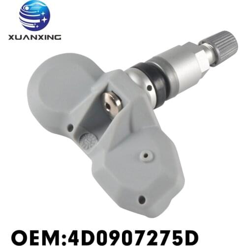 4D0907275D Tire Pressure Sensor Monitoring System TPMS 315MHz For Audi A6 A8 Allroad RS6 S4 S8 Bentley Continental GT Ferrari