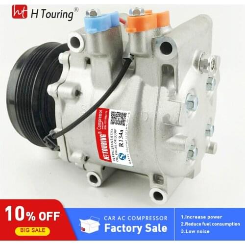 Ac compressor for Honda Jazz Fit City 38810-PWA-J02 38810-PWA-006 38800-P14-006 38810PWA006 38800-PCM-A02 HS090R HS-090R TRES07