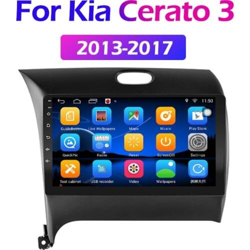 2din android 10 For Kia Cerato 3 YD 2013 2014 2015 2016 2017 Car Radio Multimedia Video Player Navigation GPS 2 din player wifi