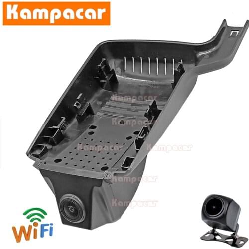 Kampacar NS05-D DashCam For Nissan LANNIA TIIDA High Edition Bluebird SYLPHY Zero Emission Auto Dual Lens Full HD 1080P Car Dvr