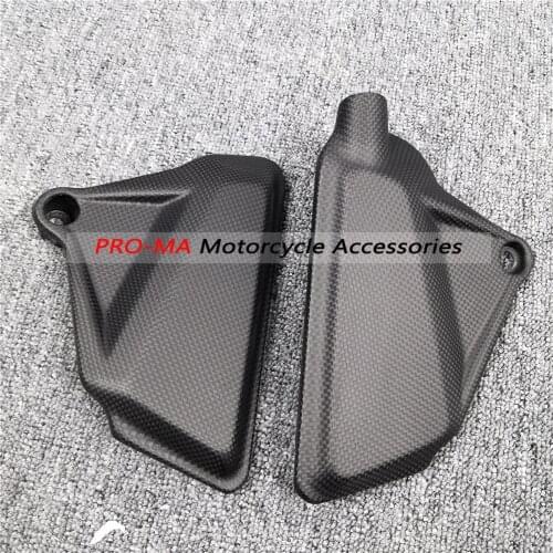 Motorcycle In Frame Covers in Carbon Fiber for Ducati XDiavel 2017+,Diavel 2019+ Plain Matte