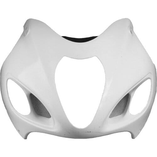 For Suzuki GSX1300R HAYABUSA 1999-2007 Motorcycle Upper Front Nose Cowl Fairing Injection Mold ABS Unpaint White
