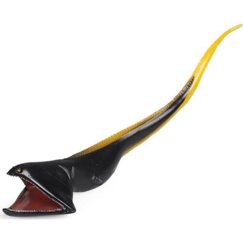 Engulf eel Animal Figure Collectible Toys Sea Animal Cognition Action Figures Kids Plastic Cement Toys