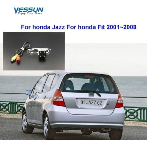 Yessun HD CCD Night Vision Car Rear View Camera For honda Jazz Fit 2001 2002 2003 2004 2005 2006 2007 2008 Reverse Backup camera