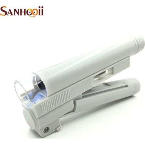 Gadgets Pocket Microscope LED Light Jewelry Jeweler Loupe Mini Handy 100X Magnifier Long Gadgets ZM56