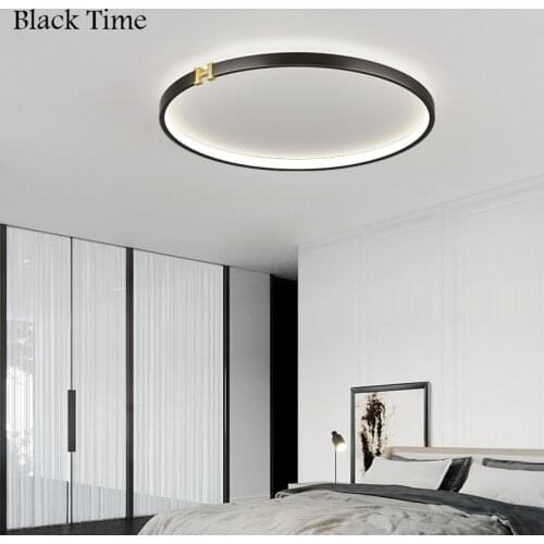 Round LED Ceiling Light Modern Home Ceiling Lamp for Living Room Bedroom Study Dining Room Kitchen Lights Decor Lighting Lustres