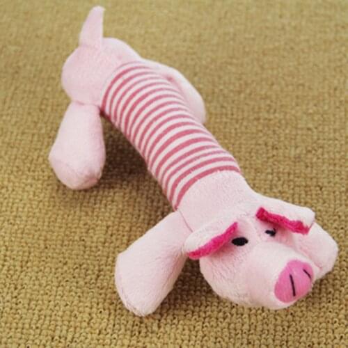 Cute Puppy Cat Squeaker Squeaky Plush Sound Toys Funny Pet Dog Plush Chew Throw Squeak Toys