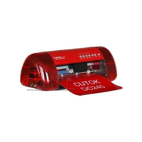 Mini Vinyl Cutter Cutok DC240, PU PVC A4 Size Mini Desktop Portable Cutting Plotter