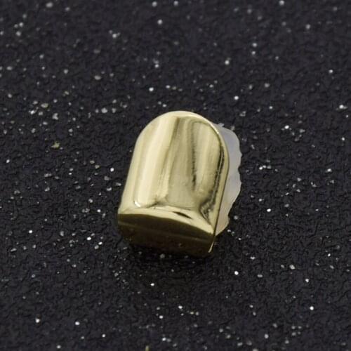 Fashion lychee Hip Hop Single Teeth Grill Caps Top Bottom Dental Grills for Halloween Costume Party