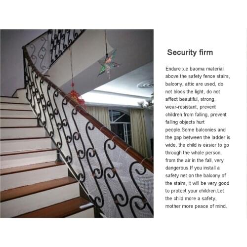 3M Baby Fencing For Children Baby Fence Thickening Toddler Child Safety Net Security Gate Balcony Stairs