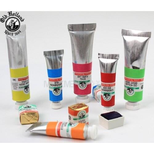 Original Old Holland 6ml watercolor paint artist acuarelas painting B series art supplies school supplies