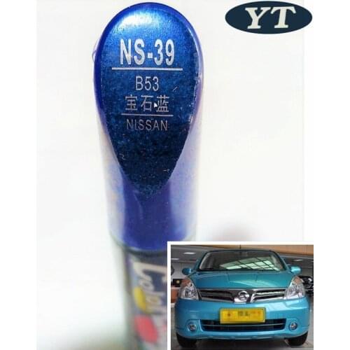 Car scratch repair pen, auto paint pen BLUE color for Nissan Qashqai X-trail Sylphy Teana Sunny Tiida Livida Geniss March