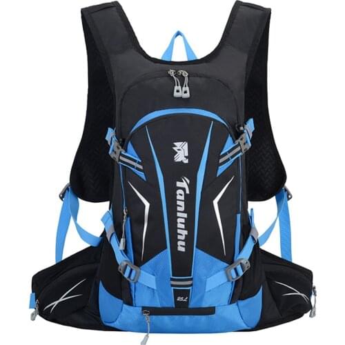 Cycling Backpack Male Outdoor Hiking Bag Bicycle Backpack Waterproof And Breathable Water Bottle Water Bag