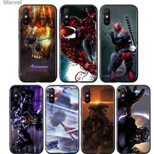 Marvellegends Iron Man Silicone Cover For Xiaomi Redmi 9 9T 9C 8 7 6 Pro 9AT 9A 8A 7A 6A S2 5 5A 4X Plus Phone Case