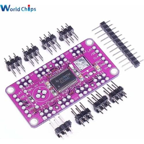 TLC5947 12-Bit 24-Channel PWM LED Driver Module Width Modulation 3-5.5V