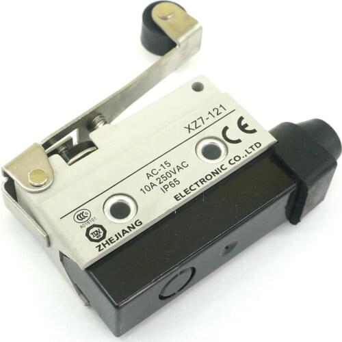 XZ7-121 NO+NC 10A125V Limit Switch SPDT Contact Hinge Roller Lever Type IP65