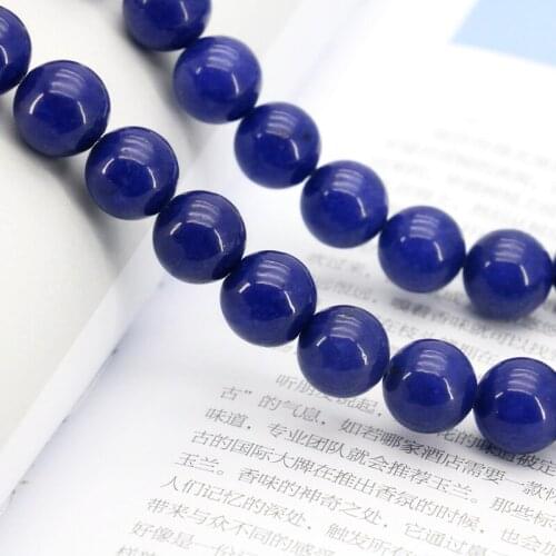 12mm Lapis lazuli round loose beads 15inches 2 piece/lot DIY suitable for women handmade jewelry making wholesale