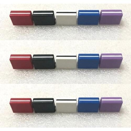 15PCS/LOT REPLACEMENT FOR PIONEER FADER CROSSFADER KNOB DJM800 DJM700 DAC2371 many color to chose