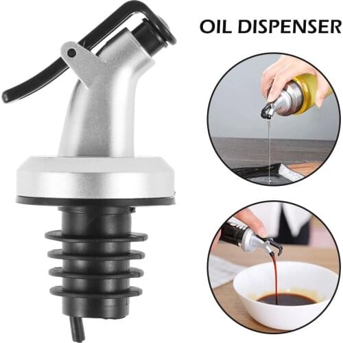 3 Pcs Olive Oil Sprayer Liquor Dispenser Oil Bottle Stopper Rubber Lock Plug Seal Leak-proof Food Grade Nozzle Liquor Dispenser