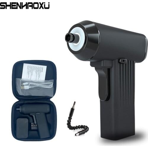 Cordless Electric Screwdriver 2000mAh Li-ion Rechargeable Mini Screwdriver With 23PCS Multifunction Screw Bits Power Tool LED