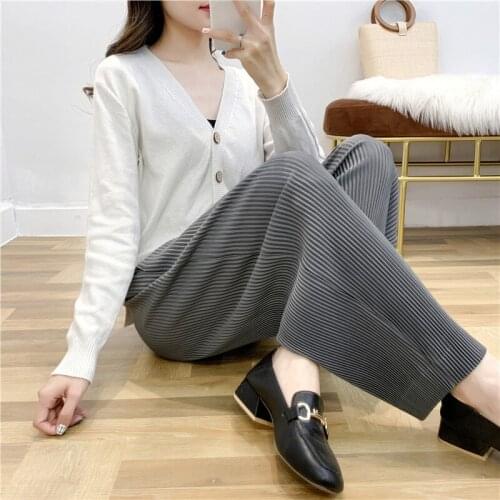 AMYGU Women's Straight Trousers