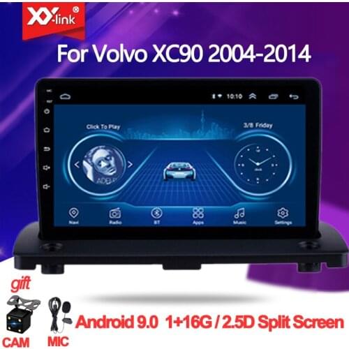Car DVD Multimedia Player For Volvo XC90 2004-2014 Android 9.0 9 inch car Radio Stereo Navigation GPS audio autoradio no 2 din