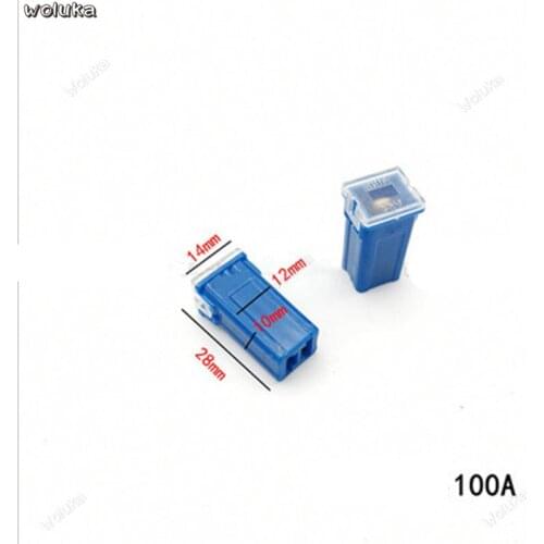 Car square fuse long foot square small insert fuse 20A 30A 40A 50A 60A 70A 80A various model CD50 Q04