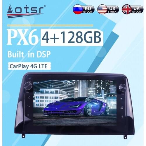 4+128GB For Kia Forte 2018 Android 10 WIFI Wireless Carplay Car Multimedia Radio Player GPS Navigation Stereo Player