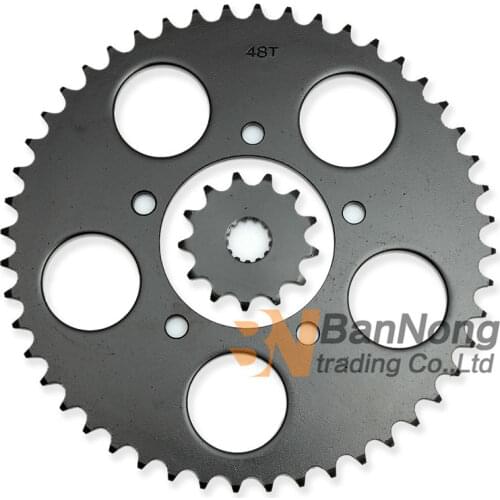 Free shipping Motorcycle Front&Rear Sprocket geartransmission For Suzuki GSX400 Inazuma 400 79A Impulse 400