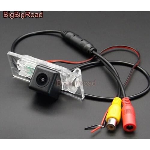 BigBigRoad Vehicle Wireless Car Rear View Parking CCD Camera HD Color Image For Audi A4 A4L A5 TT S4 RS4 B8 2005-2012 2013 2014