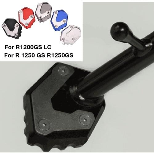 Motorcycle Side Stand Pad Plate Kickstand Enlarger Support Extension For BMW R 1250 GS R1250GS 2019 R1200GS LC R 1200 GS Rallye