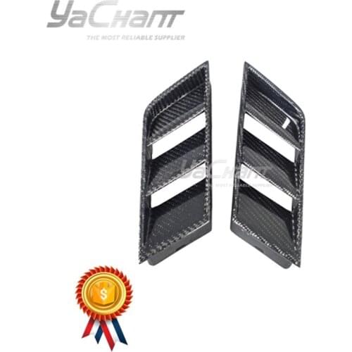 Car-Styling Carbon Fiber Fender Side Vents Fit For 2017-2020 R35 EBA OE Rear Diffuser Side Vents CF