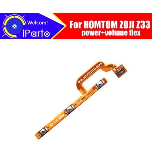HOMTOM ZOJI Z33 FPC Flex Cable 100% Original Power+Volume Button FPC Wire Flex Cable repair accessories for HOMTOM ZOJI Z33